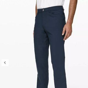 Navy Lululemon ABC Warpstreme Pants 30" waist